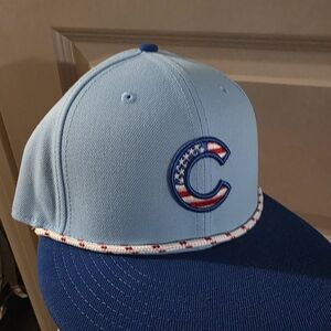 New Era Two-Tone Blue 59FIFTY Fitted Cap with Gray Undervisor 7 1/2